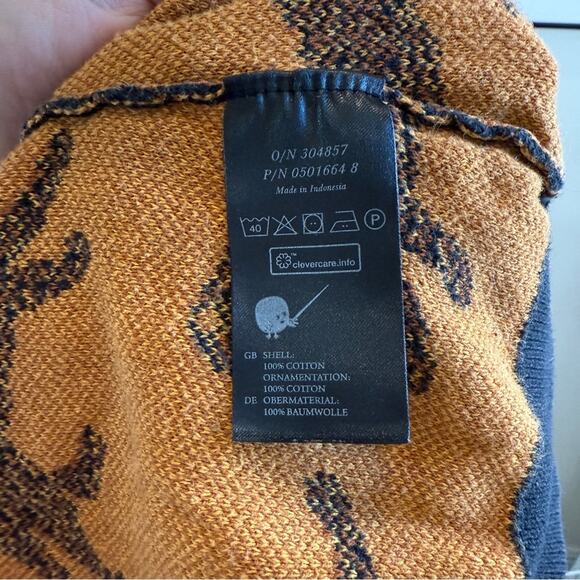 Monki Leopard Crewneck Sweater - Size M - Picture 3 of 5